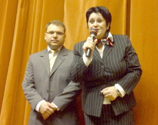 Soprana Marinescu, alături de tinerii liberali din Năvodari